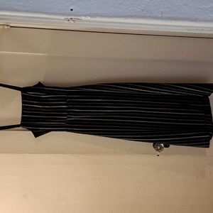 Backless Black Dress